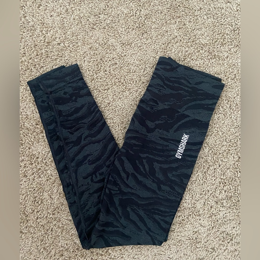 Gymshark Adapt Animal Seamless Leggings - Black